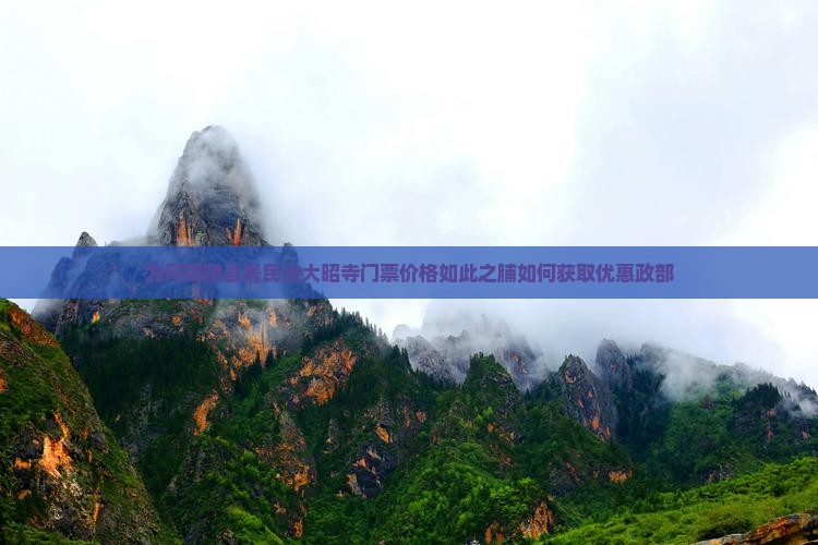 为何鄢陵县居民去大昭寺门票价格如此之脯如何获取优惠政部