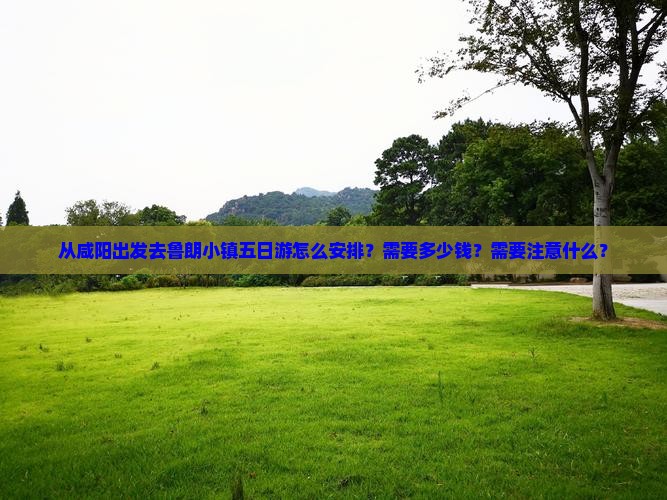 从咸阳出发去鲁朗小镇五日游怎么安排？需要多少钱？需要注意什么？
