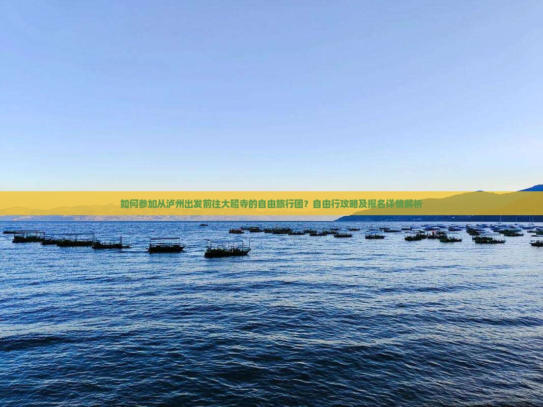 如何参加从泸州出发前往大昭寺的自由旅行团？自由行攻略及报名详情解析