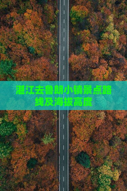 湛江去鲁朗小镇景点路线及海拔高度