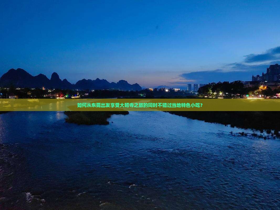 如何从东莞出发享受大昭寺之旅的同时不错过当地特色小吃？