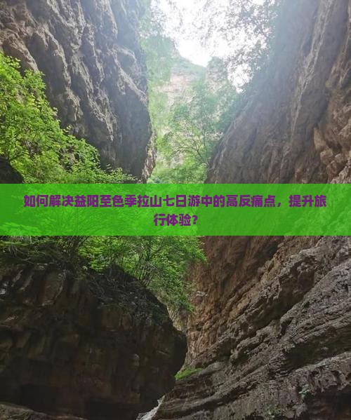 如何解决益阳至色季拉山七日游中的高反痛点，提升旅行体验？
