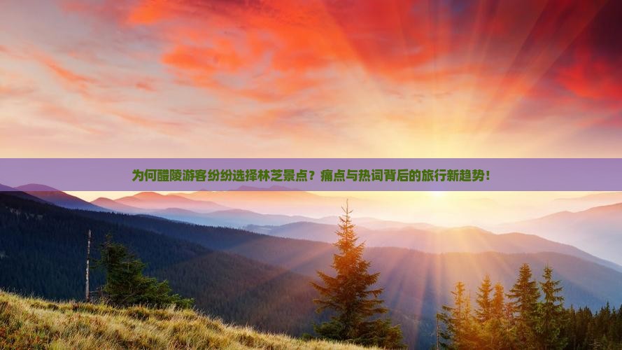 为何醴陵游客纷纷选择林芝景点？痛点与热词背后的旅行新趋势！