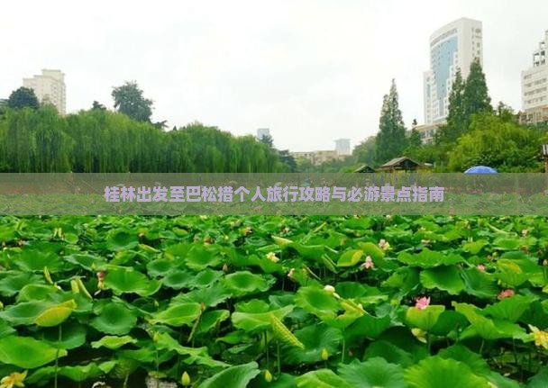 桂林出发至巴松措个人旅行攻略与必游景点指南 桂林出发至巴松措个人旅行攻略与必游景点指南
