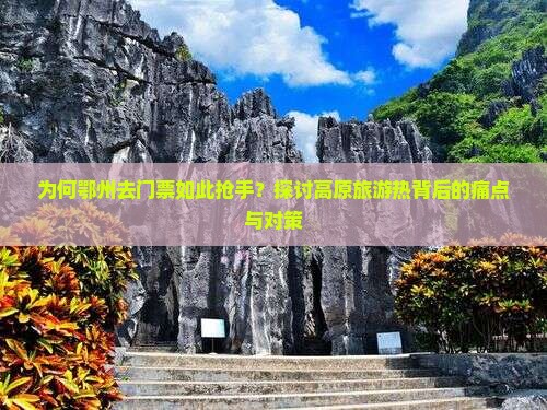为何鄂州去门票如此抢手？探讨高原旅游热背后的痛点与对策