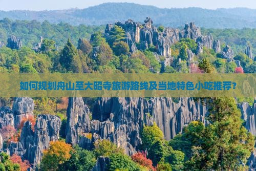 如何规划舟山至大昭寺旅游路线及当地特色小吃推荐？