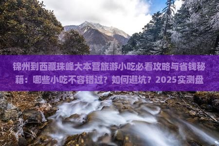 锦州到西藏珠峰大本营旅游小吃