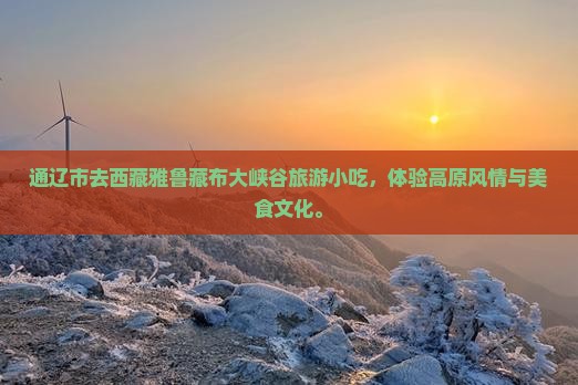 通辽市去西藏雅鲁藏布大峡谷旅游小吃