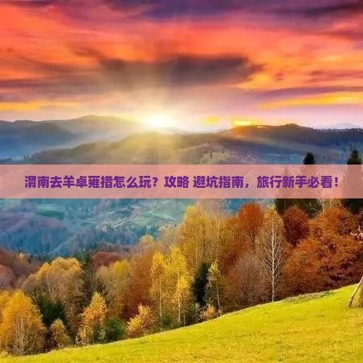 渭南去西藏羊卓雍措哪里玩