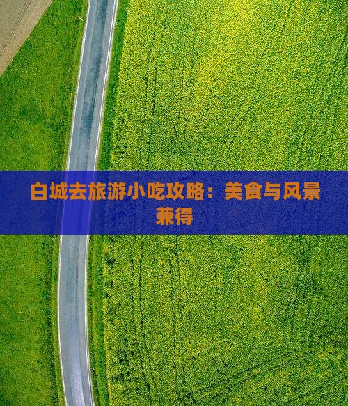 白城去旅游小吃攻略：美食与风景兼得
