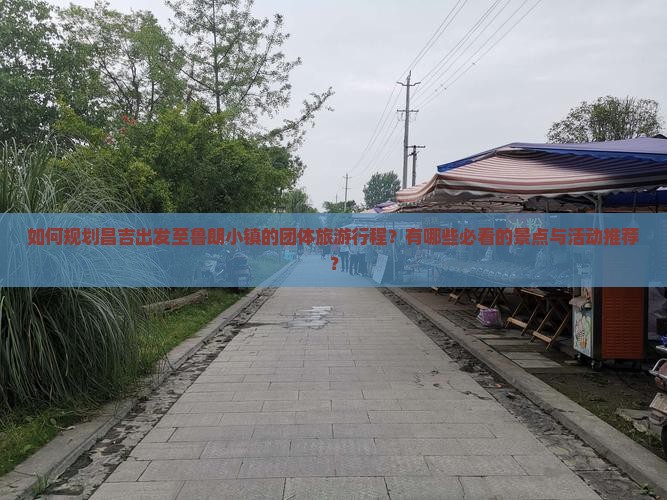 如何规划昌吉出发至鲁朗小镇的团体旅游行程？有哪些必看的景点与活动推荐？