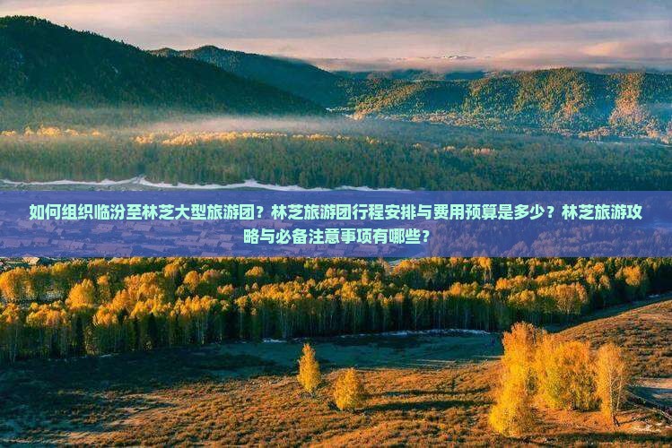 如何组织临汾至林芝大型旅游团？林芝旅游团行程安排与费用预算是多少？林芝旅游攻略与必备注意事项有哪些？