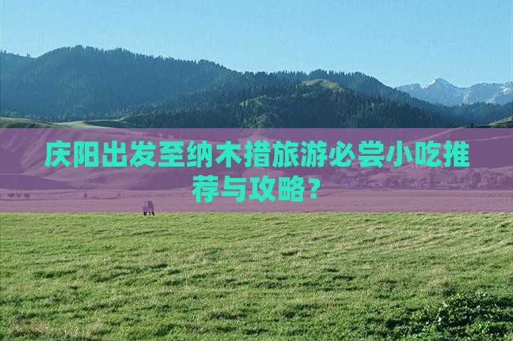 庆阳出发至纳木措旅游必尝小吃推荐与攻略？