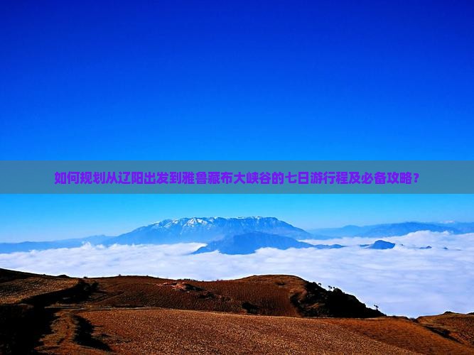 如何规划从辽阳出发到雅鲁藏布大峡谷的七日游行程及必备攻略？