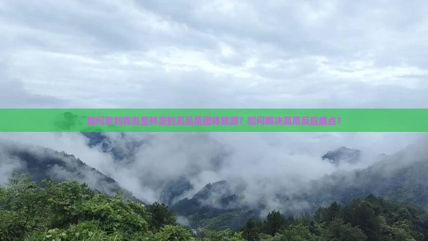 如何策划青岛至林芝的高品质团体旅游？如何解决高原反应痛点？