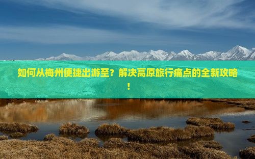 如何从梅州便捷出游至？解决高原旅行痛点的全新攻略！