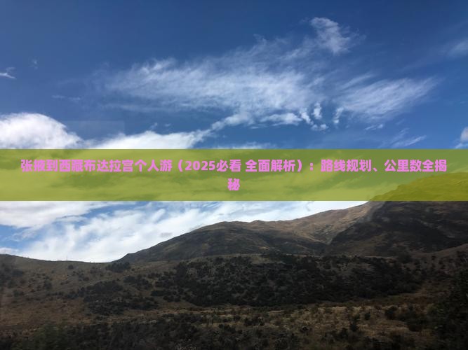 张掖到西藏布达拉宫个人游