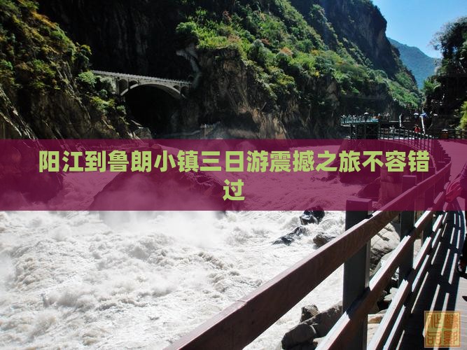 阳江到西藏鲁朗小镇三日游