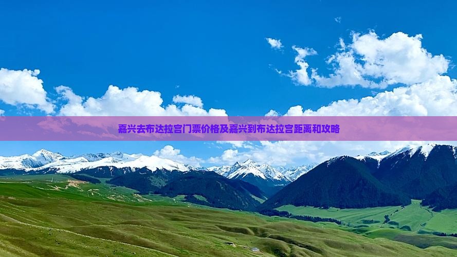 嘉兴去西藏布达拉宫门票