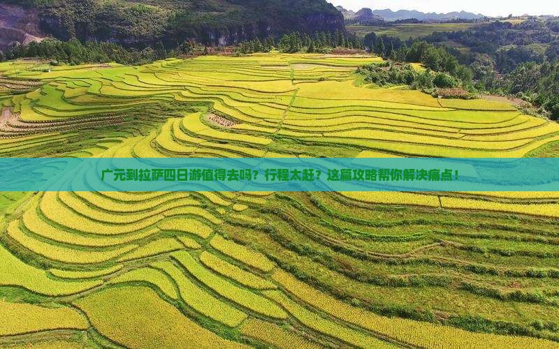 广元到西藏拉萨四日游