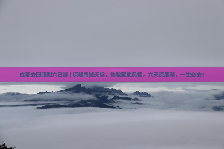 成都去西藏日喀则六日游