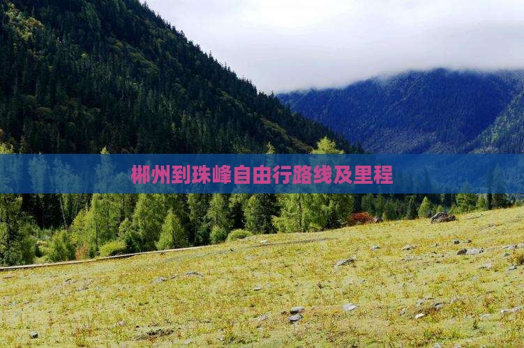 郴州到珠峰自由行路线及里程