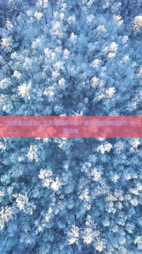 合肥去三日游？三天时间够不够？高原反应如何应对？快看攻略