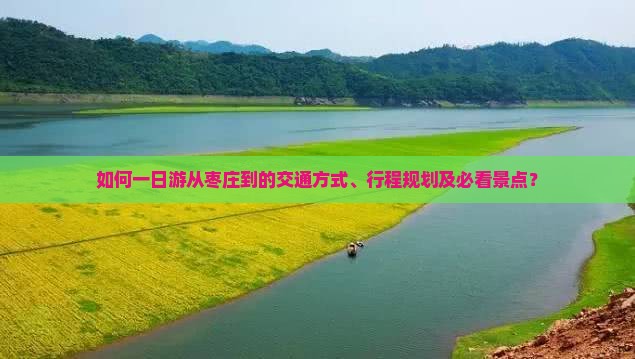 如何一日游从枣庄到的交通方式、行程规划及必看景点？