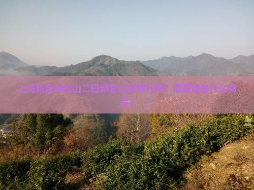 上海到色季拉山二日游怎么安排行程？需要准备什么物品？
