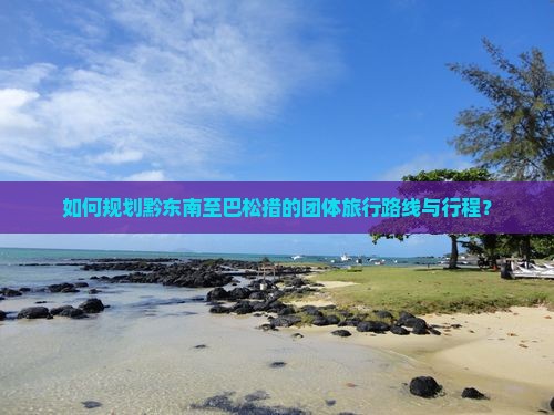 如何规划黔东南至巴松措的团体旅行路线与行程？