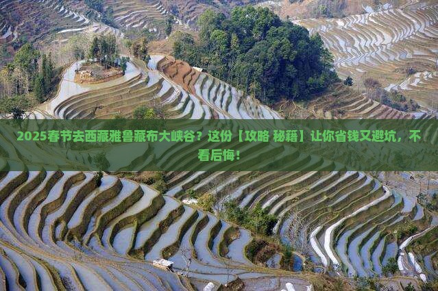 春节去西藏雅鲁藏布大峡谷旅行社
