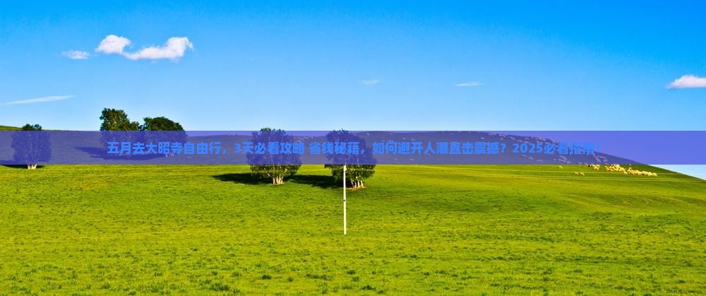 五月到西藏大昭寺自由行