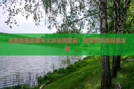 永新到雅鲁藏布大峡谷哪里玩：距离详解及玩法攻略