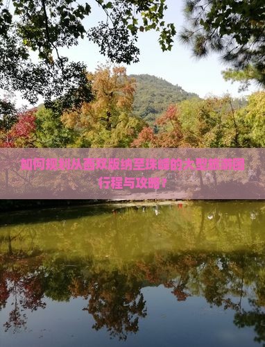 如何规划从西双版纳至珠峰的大型旅游团行程与攻略？