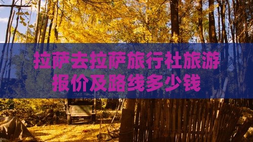 拉萨去拉萨旅行社旅游报价及路线多少钱