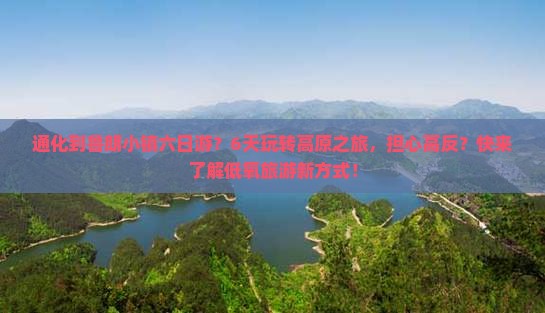 通化到鲁朗小镇六日游？6天玩转高原之旅，担心高反？快来了解低氧旅游新方式！