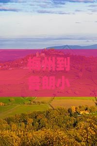 梅州到鲁朗小镇大型旅游团费用详解