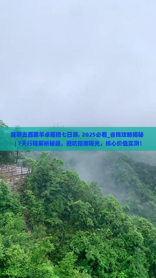 昆明去西藏羊卓雍措七日游