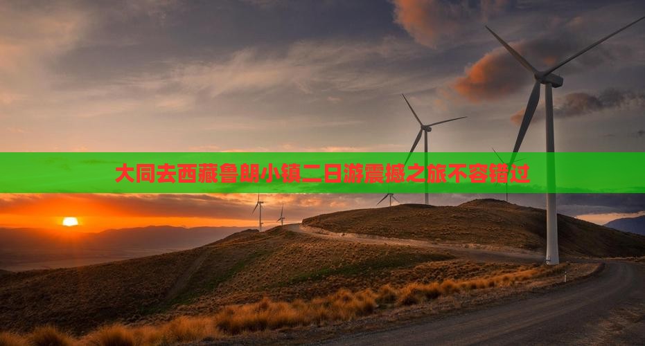 大同去西藏鲁朗小镇二日游