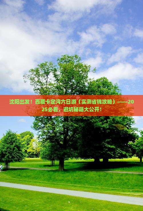 沈阳到西藏卡定沟六日游