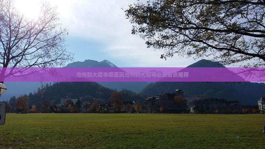 沧州到西藏大昭寺哪里玩