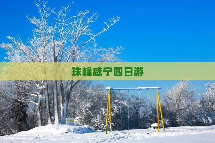 珠峰咸宁四日游