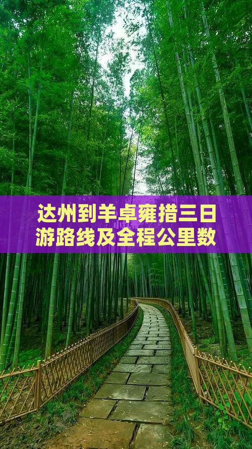达州到羊卓雍措三日游路线及全程公里数