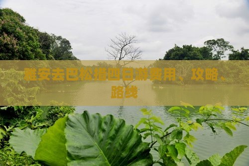 雅安去巴松措四日游费用、攻略、路线
