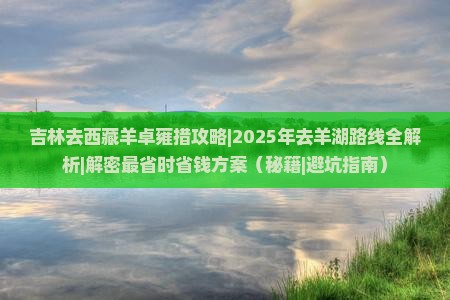 吉林去西藏羊卓雍措攻略 吉林去西藏羊卓雍措攻略