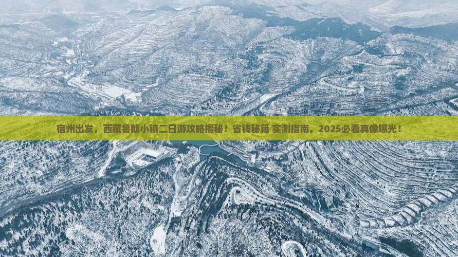 宿州去西藏鲁朗小镇二日游