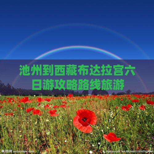 池州到西藏布达拉宫六日游