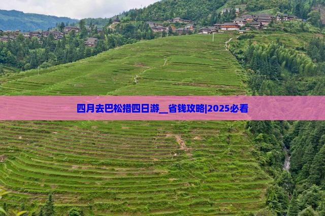 四月去西藏巴松措四日游