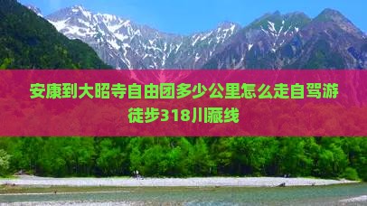 安康到西藏大昭寺自由团