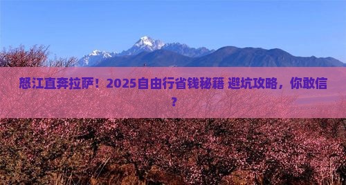 怒江去西藏拉萨自由行